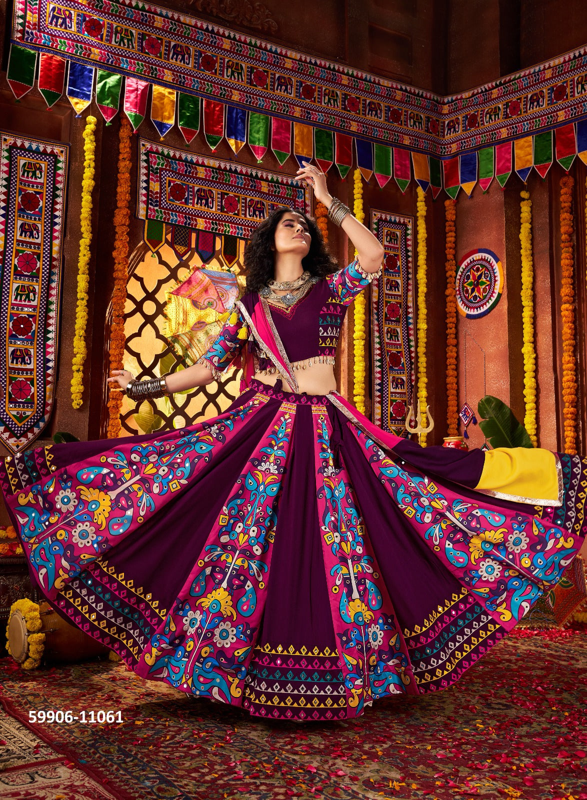 Premium Traditional Lehenga Collection – Multiple Fabrics & Sizes (Retail & Wholesale) CK 59906