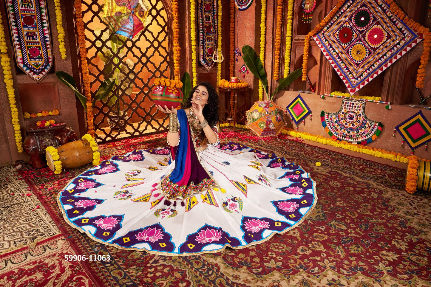 Premium Traditional Lehenga Collection – Multiple Fabrics & Sizes (Retail & Wholesale) CK 59906