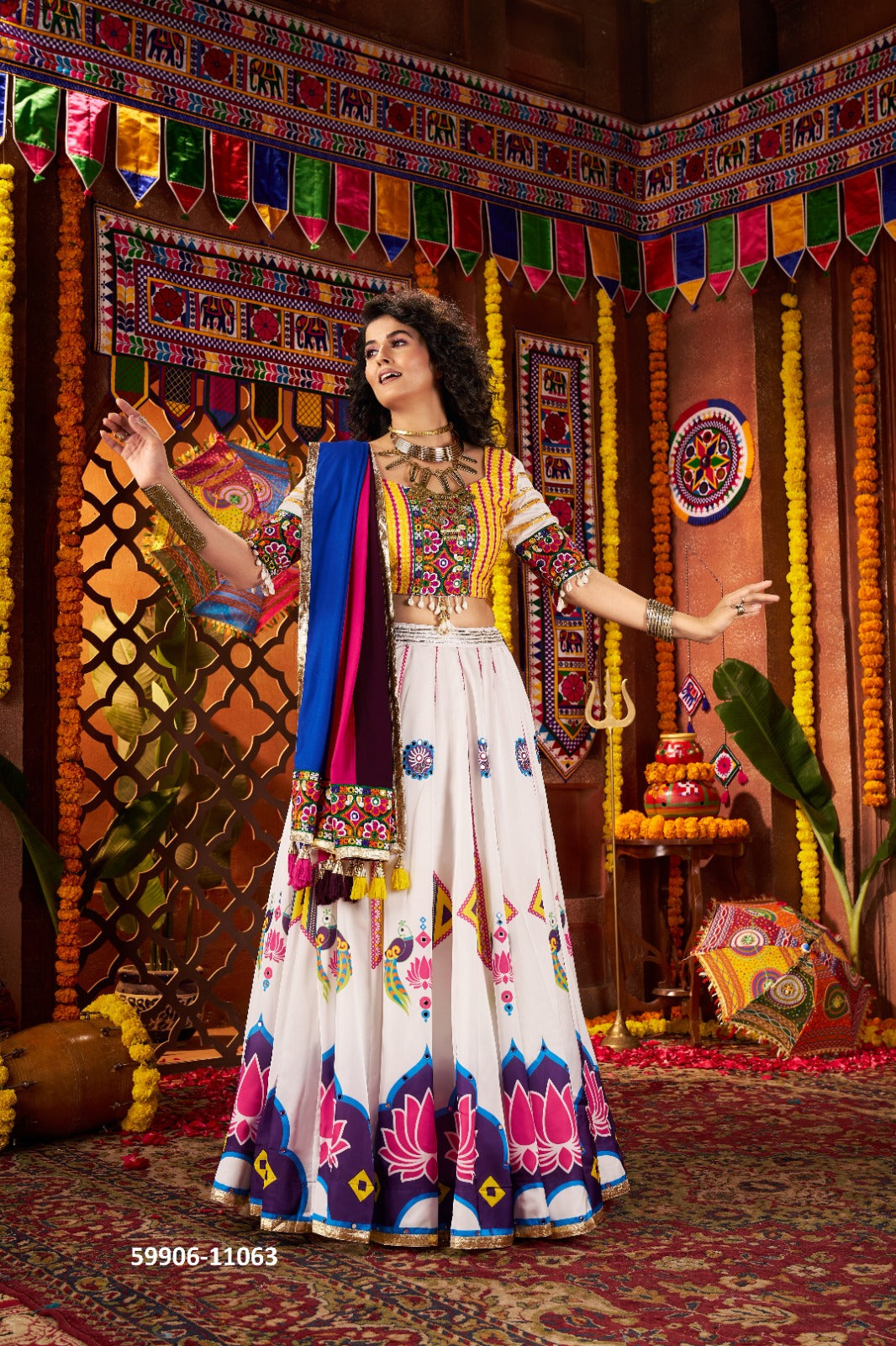 Premium Traditional Lehenga Collection – Multiple Fabrics & Sizes (Retail & Wholesale) CK 59906