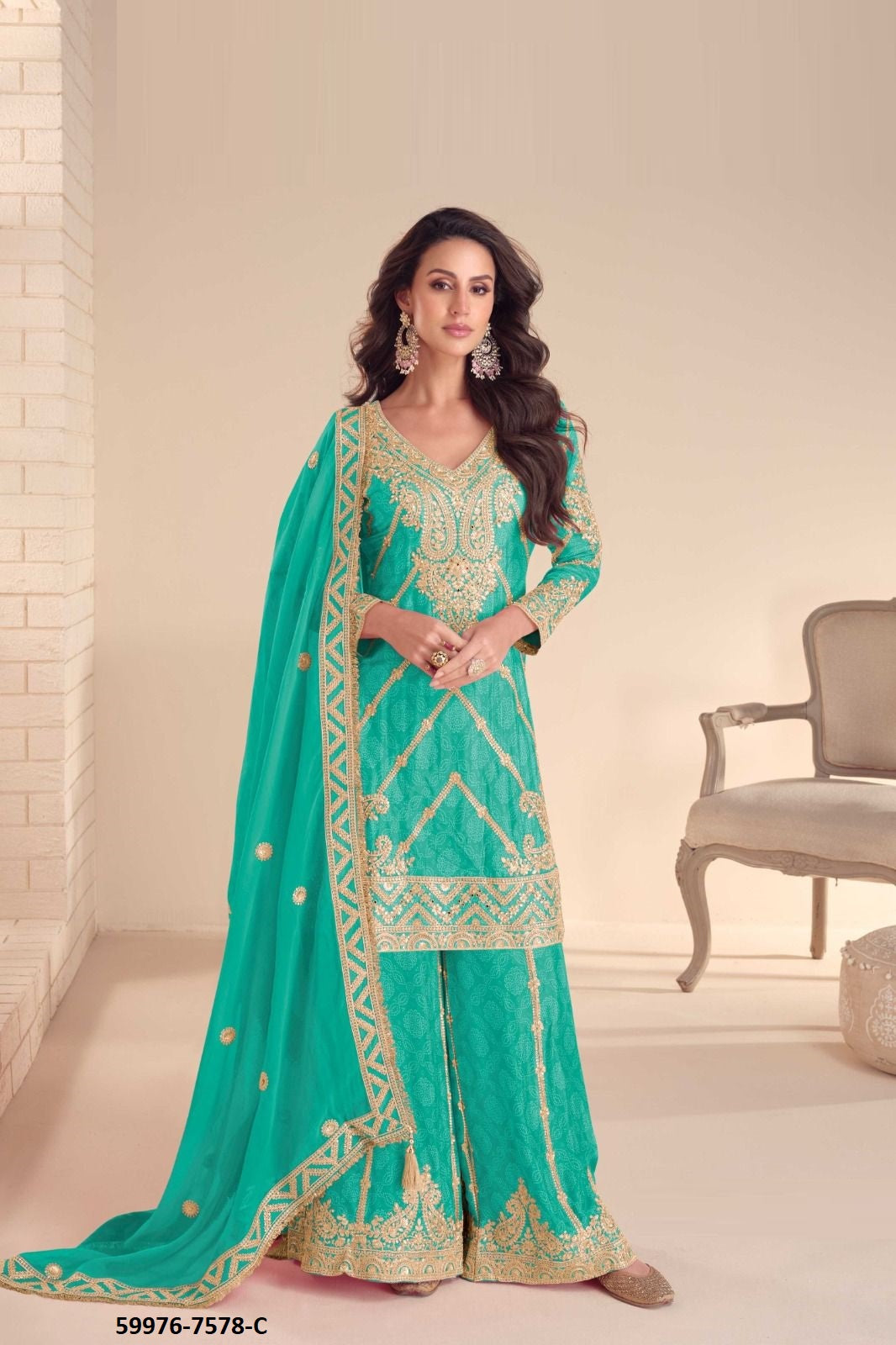 RANGOLI – Premium Palazzo-Bottom Suit Collection by Yolomarts 59976