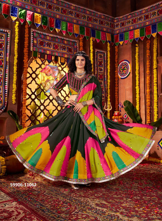 Premium Traditional Lehenga Collection – Multiple Fabrics & Sizes (Retail & Wholesale) CK 59906 - A